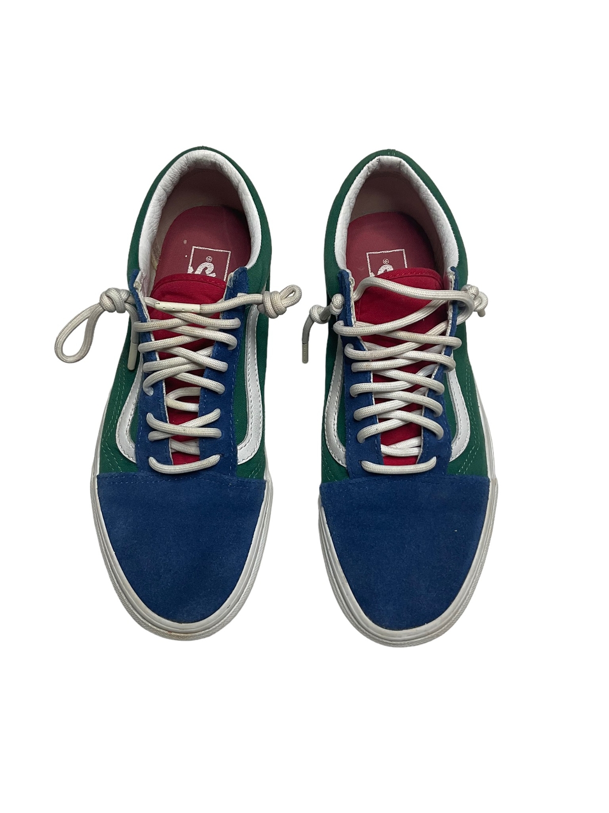 Men's Vans Yacht Club Old Skool Multicolor Skate Shoes Size 8.5 500174-image