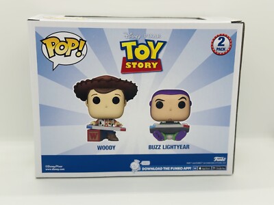Funko Pop! Woody & Buzz Lightyear 2 Pack 2024 C2E2 Shared