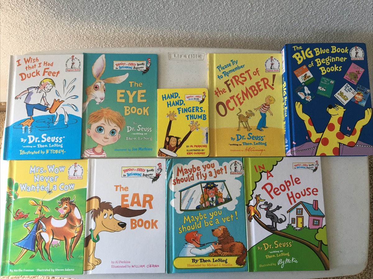 Dr. Seuss Beginner and Bright & BEGINNER BOOKS & BIG BOOK