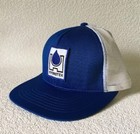 Vintage Trucker Hat HYDROTEX Patch Meshback Cap Swingster USA Made Snapback