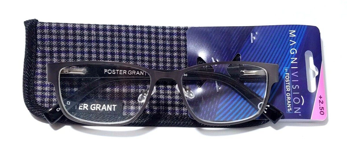 Eyeglasses Anteojos Foster Grant Foster Grant Bryce Gunmetal