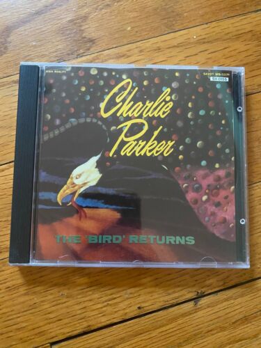 CHARLIE PARKER THE BIRD RETURNS EX CD SAVOY FREE SHIP