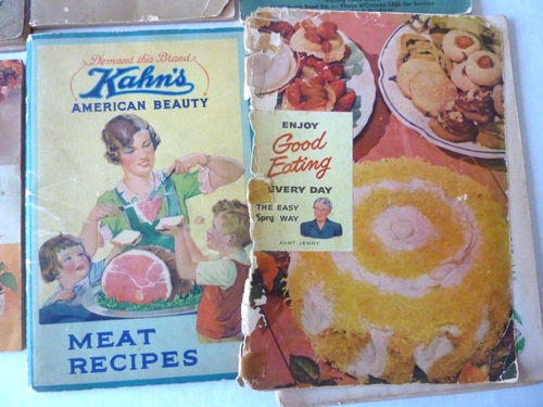 Vintage Old Cookbooks Assorted Lot Of 8 Kahn's, Jello, Metropolitan Cook Book - Picture 2 of 7