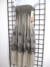 "NEW" LAPIS 🌸 ONE SIZE SMALL / MEDIUM / LARGE==PULL ON / STRETCH / HALTER DRESS