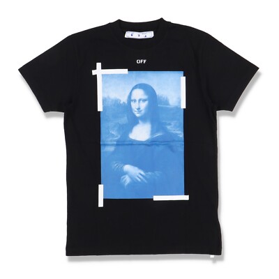 Off-White Black Mona Lisa Arrows T-Shirt | Size XXS Regular fit SS21 RRP $360