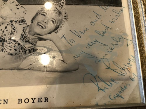 Imagen autografiada de Rika Schropp y Lucien Boyer - recuerdos coleccionables raros - Imagen 3 de 7