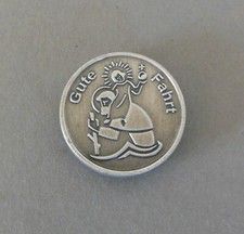 Auto Plakette modern klein Christopherus " Gute Fahrt " Autoplakette Ki 2898