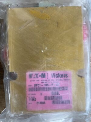 VICKERS SPC1-10S-P-8T Check Valve C1FD38, SPC1-10-P-8T, SPC10P8T, NEW