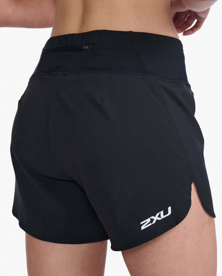 Pantalones Cortos de Correr 2XU Aero 5 Pulgadas Para Mujer WR6906b Ligeros Elastizados X-Grandes XL Foto 4 de 4