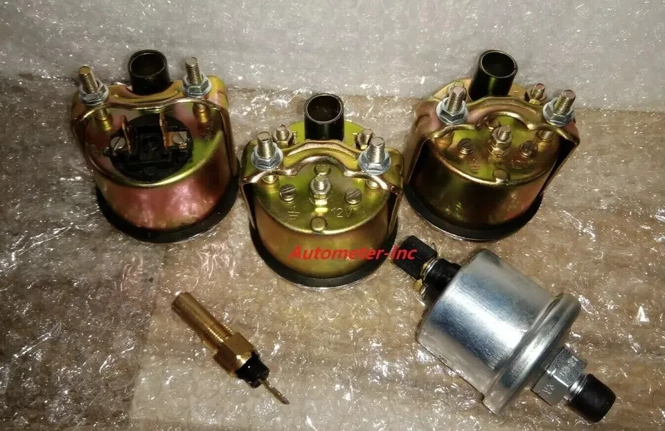Gauges Kit- 52 Electrical Temp Oil Pressure Volt Senders, Sending unit ME - Image 2 of 2