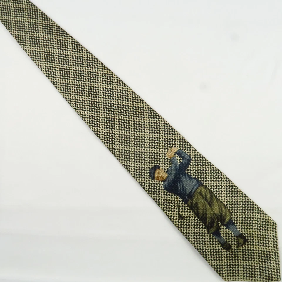 Camiseta de golf vintage Meeting Street Golffer espiga 58"x4" 100 % seda Foto 2 de 4