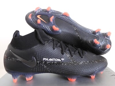 Nike Phantom Gt2 Elite Df Fg Black-Dark Smoke Grey-Red Sz 11.5 [CZ9889-001]