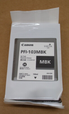 Canon PFI-103MBK Tinte matte black IPF 5100 6100 6200  2211B001AA  2023