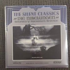 DIE NIBELUNGEN, NEW 2 LASERDISCS ALBLUM, SIGFRIED  KRIEMHIKD'S REVENGE, F LANG