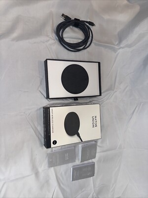 Native Union Dock Wireles Charger 7.5W WL-FB-GRY-AP DROP03 Slate IPhone 8 or New