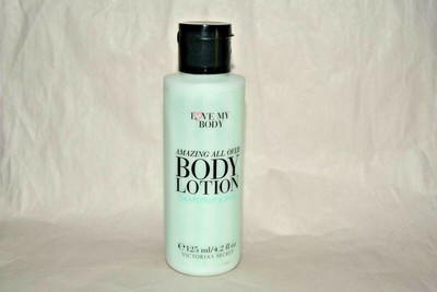 Victoria's Secret love my Body amazing all over body lotion 4.2 oz Basil 