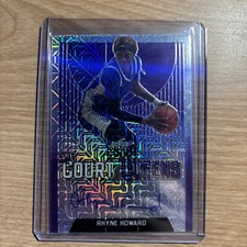 2021-22 Leaf Metal - Court Queens Auto Purple Mojo Rhyne Howard /15 (AU, RC)