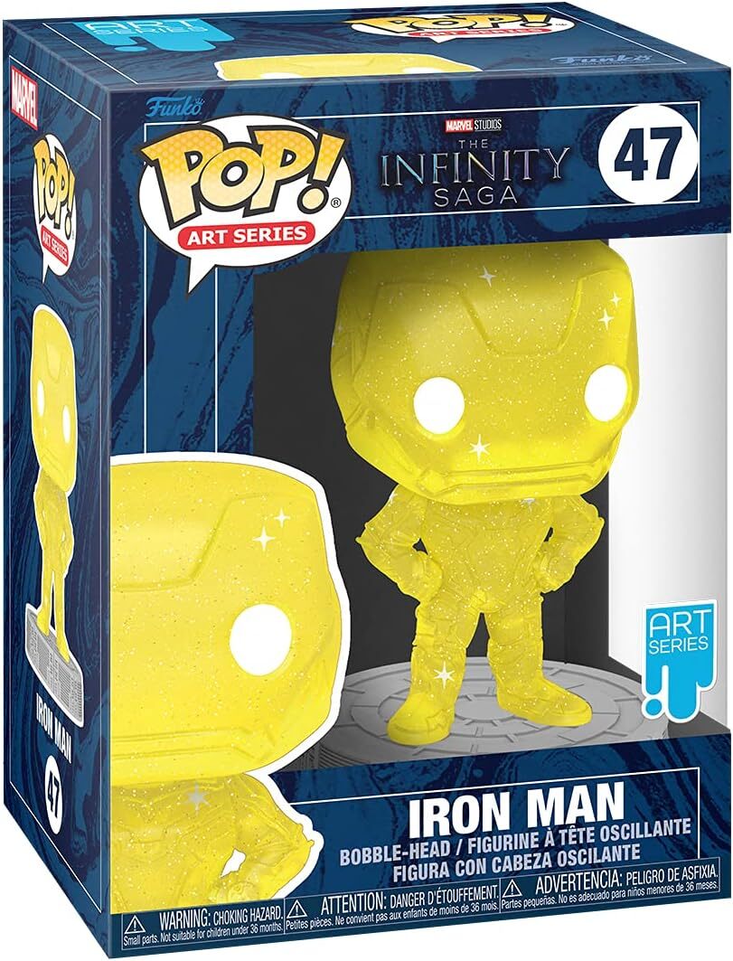 Thumbnail - Funko Pop Künstler Serie: Marvel Unendlichkeit Saga - Iron Man Vinyl