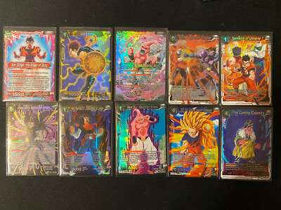 Oceanus Shenron, Negative Energy Explosion BT14-135 SR Mint 10 Lot Check Pic  