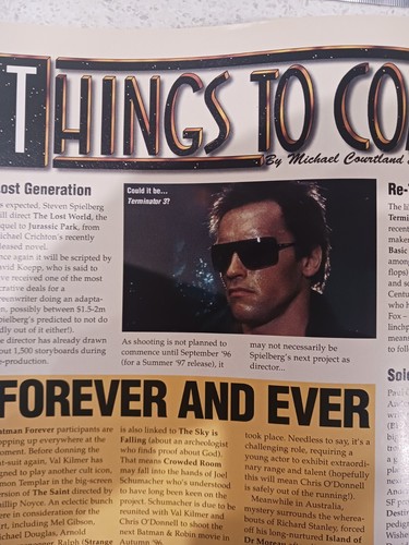 Starburst Magazine #209 Xfiles, Keanu Reeves David Duchovny Gillian Anderson - Picture 6 of 24