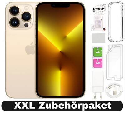 Apple iPhone 13 Pro Max - 128 256 GB - Silber Blau Graphit Grün - 100% Batterie