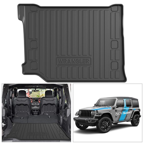 For Jeep Wrangler 4XE【20212023】 Cargo Liners Trunk Mat TPE Material