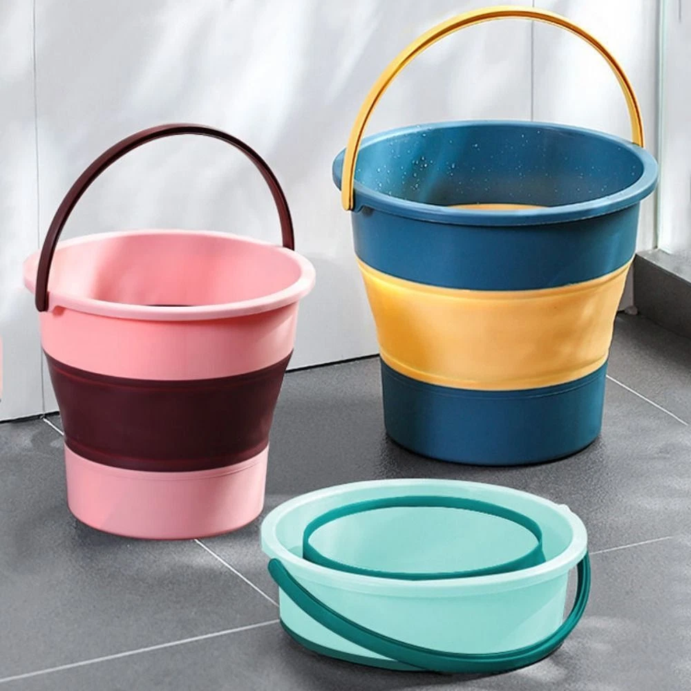 Outdoor Cleaning Garden Foldable Basin Water Pail Water Bucket Foldable Bucket