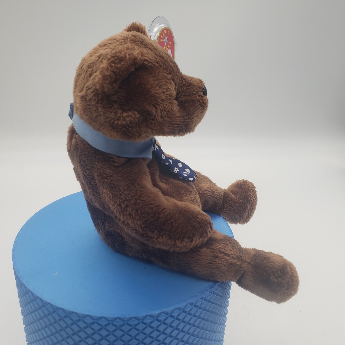 Ty Beanie Baby Hero ~ June 18, 2000 ~ Brown Bear Plush w Tie | eBay