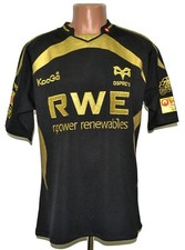 OSPREYS WALES RUGBY UNION SHIRT JERSEY KOOGA SIZE M ADULT