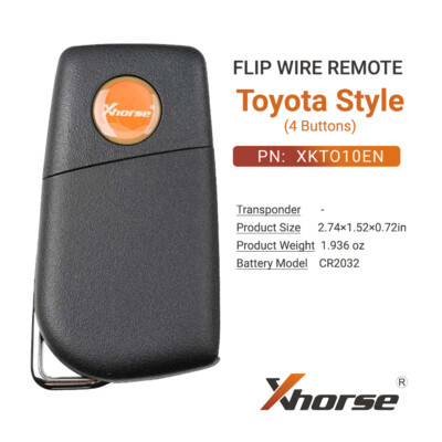 Xhorse XKFEF6EN Universal Remote Key FA.LL Type Wired Folding Key 4 - Foto 10
