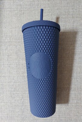 starbucks blue studded tumbler