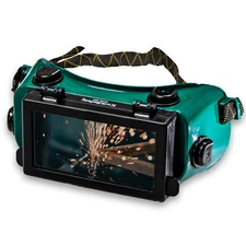 KwikSafety HAMMERHEAD Welding Goggles (ANTI-FOG, ANTI-SCRATCH) Shade#5 ANSI OSHA