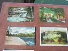 9 VINTAGE POSTCARDS NORTH CONWAY AND MT WASH VALLEY CONWAY & ECHO LAKES DIANAS — photo 2