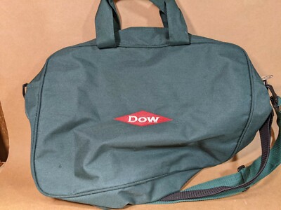 Dow Chemical Lehigh University Laptop Computer Briefcase Shoulder Bag 15'' Green