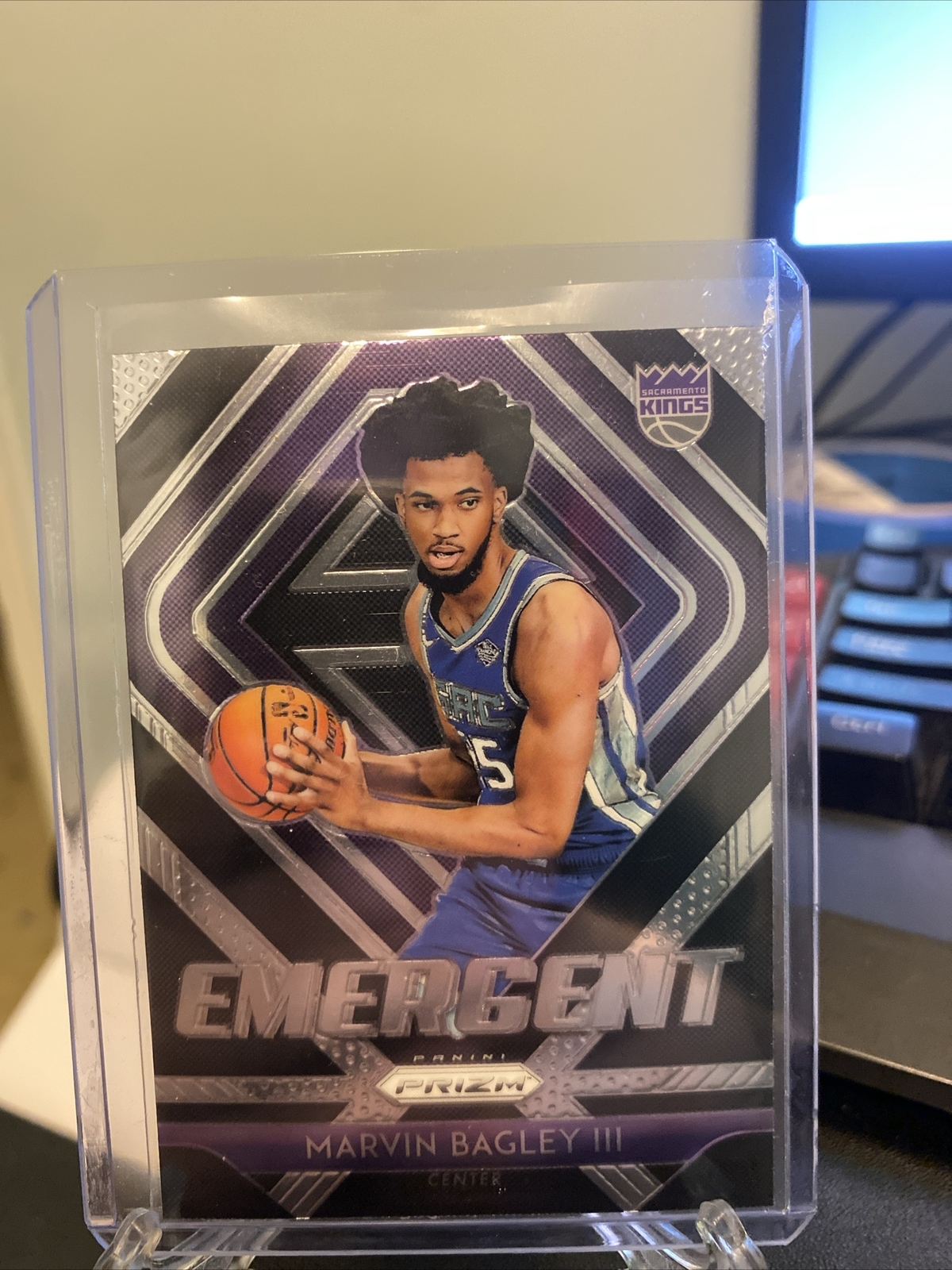 2018-19 Panini Prizm Emergent Marvin Bagley III #2 Rookie RC