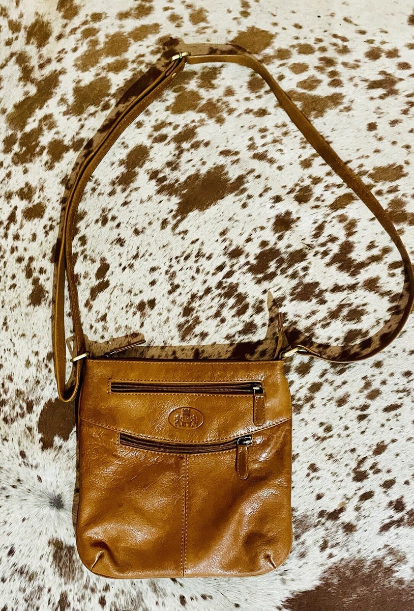 Rowallan Of Scotland slim leather across body or shoulder bag