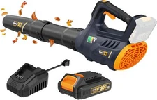 MAXXT 20V Cordless Leaf Blower, 200 MPH, 360 CFM, 2.0Ah Battery, 3 Speed