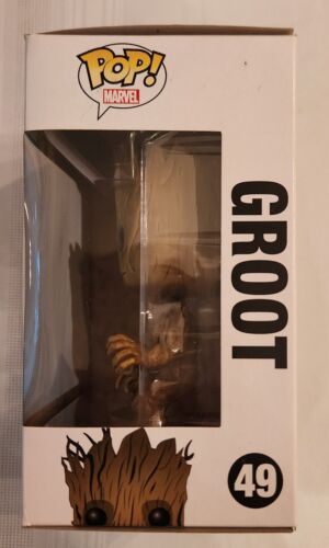 Funko Pop! Marvel Guardians of the Galaxy Groot Vinyl-Figur #49 - Bild 4 von 10