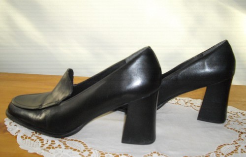 Amanda Smith Women's Black Heel Shoes MOHOLT 8.5 B - Picture 7 of 14