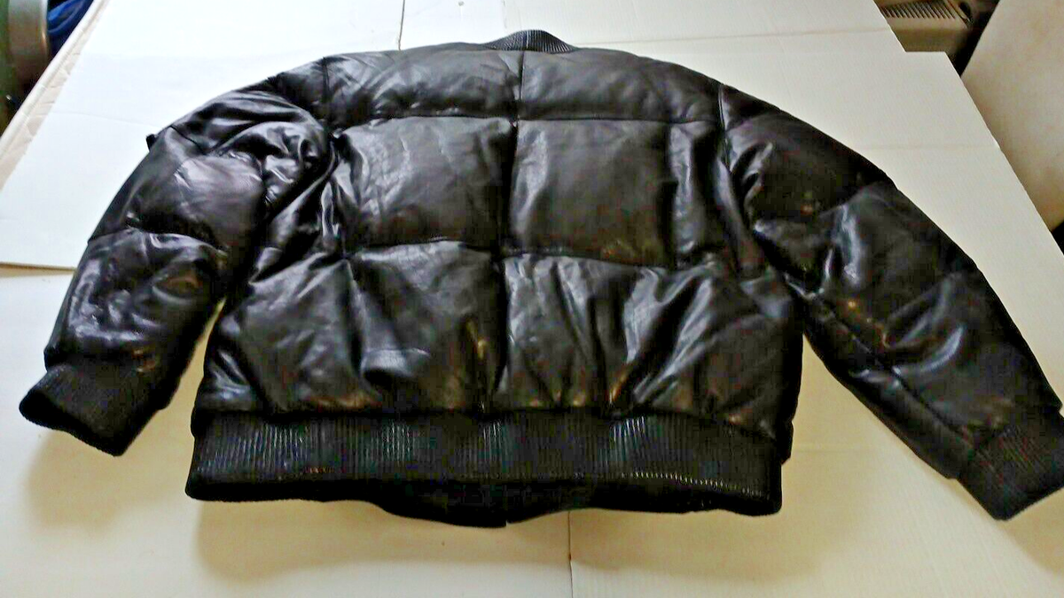 Men's NEXX UNLIMITED 4X Big & Tall Black Leather/Goosedown Flight