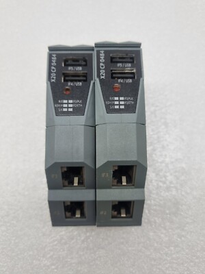 B&R Compact-S SPS CPU X20CP0484 Control Unit Module X20CP0484 Revision00 SET OF2