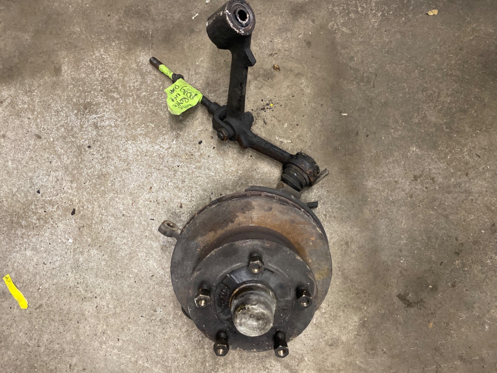 1983 rolls Royce silver spirit hub  Left Side front suspension  disc control arm