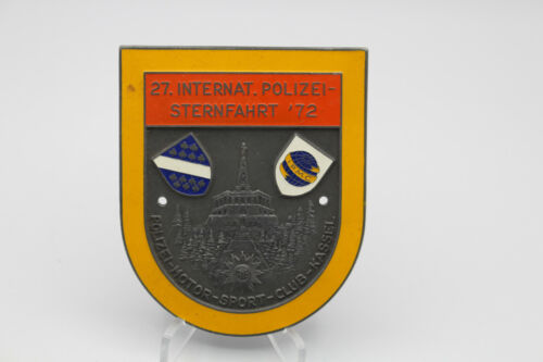BS269: 27. Internationale Polizei Sternfahrt Kassel 1972 IPMC SELTEN - Bild 1 von 4