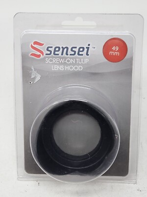 49mm Tulip Flower Sensei Lens Hood for Canon EF 50mm f/1.8 STM Lens Screw on SLR