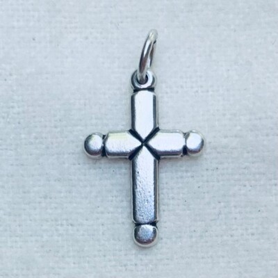 James Avery Cross Charm or Pendant Retired Religious Sterling Silver 925 