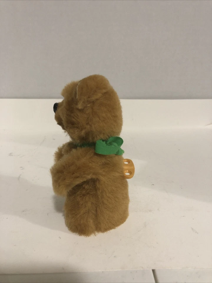 Oso de juguete de cuerda original CARL de colección giratorio Alemania Occidental con caja de paquete Foto 4 de 4