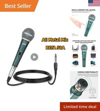 Wired Professional Dynamic Microphone Mic For PC Karaoke Machine System Sound
