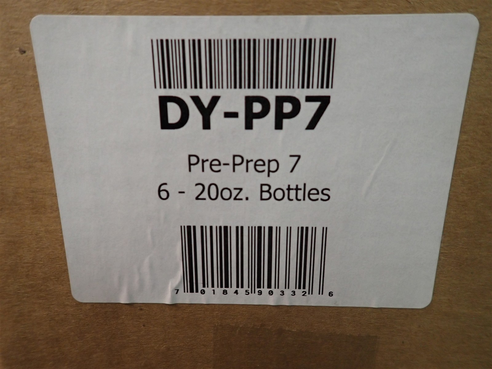 NEW John Dow Dynamic DY-PP7 Pre-Prep7 6 - 20oz. Bottles Per Case (EE5)