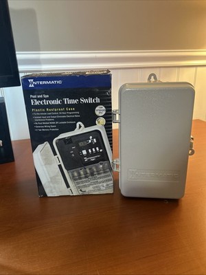 Intermatic EP101CP3 Electronic Time Switch 120V 30 Amps 24 Hr NEW OPEN BOX READ