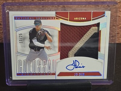 2025 Panini National Treasures JD Dix Colossal Patch Auto 10/25